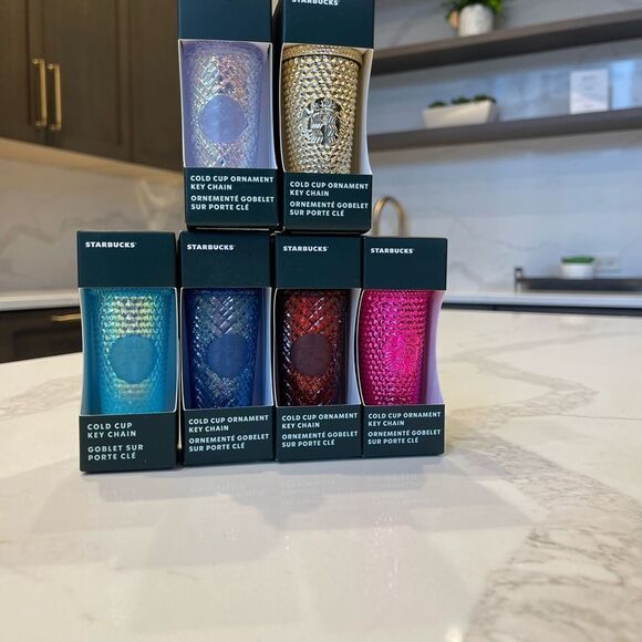 Starbucks Holiday Tumbler Keychain / Ornament, Exclusive, Limited Edition, - Picture 3 of 11